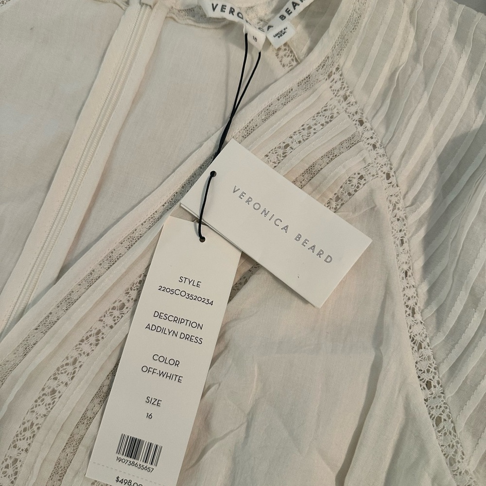 Veronica Beard Off-White Addilyn Dress - Picture 3 of 6